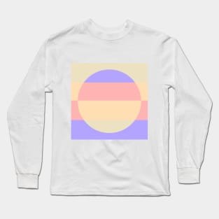 Pastel sun pattern Long Sleeve T-Shirt